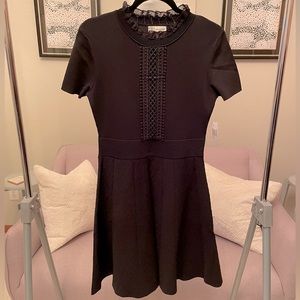 Neiman Marcus Black Fit and Flare Dress in Size L (US 10/12)